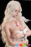 コスプレ アダルトドール YFDOLL 161cm かわいい 高級シリコン 金髪 色っぽい天使コスチューム Eカップ 雪卉