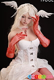 高級シリコン ダッチワイフ コスプレ コスチューム エッチで可愛い天使コスプレ YFDOLL 161cm Eカップ 雪卉