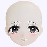 MW Girl 魔物姫 天使もえ 笑顔の萌え系アニメ少女 リアルドール 85cm バスト小 普乳 銀髪 フィギュア ソフトビニール製頭部 シリコンボディ