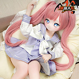 魔族人形 卷卷 85cm バスト小 メイド服のアニメ美少女 ラブドール ソフトビニール製頭部 TPEボディ MOZU DOLL A級 フィギュア