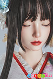 和装美少女 リアルラブドール 高級シリコン アジア美少女 瞑り目 爆乳Hカップ LACEDOLL 163cm晚冰 黒髪