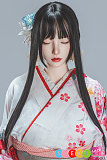 着物姿の可憐な少女 sexdoll 高級シリコン アジア美少女 瞑り目 爆乳Hカップ LACEDOLL 163cm晚冰 黒髪