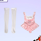 魔族人形 卷卷 85cm バスト小 メイド服のアニメ美少女 ラブドール ソフトビニール製頭部 TPEボディ MOZU DOLL A級 フィギュア