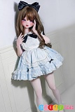 高級シリコンラブドール メイド風 ElsaBabe アニメ系 125cm AHR023 诹访部晴香 ドレス 制服 表情