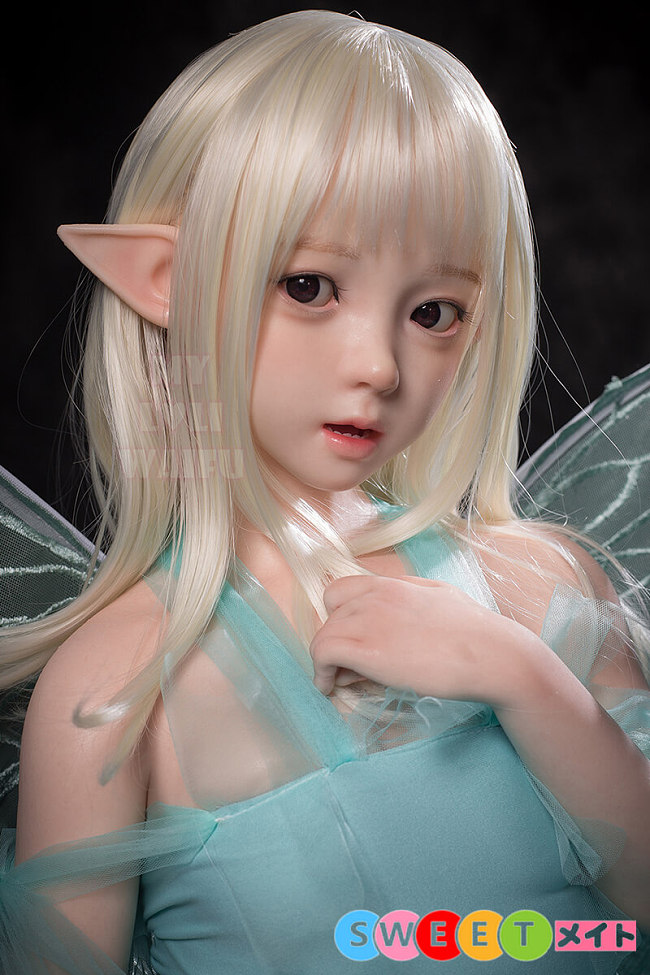My Loli Waifu #92BJ Kokoro 金髪エルフ セックスドール コスプレ 107cm AAカップ フルシリコン エロ人形 かわいい美少女