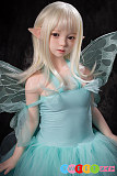 エルフ ラブドール コスプレ かわいい シリコン 金髪 貧乳美少女 コスチューム MyLoliWaifu 107cm #92BJ Kokoro