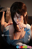 エロ人形 クール 美少女 黒髪ロング シリコン 160cm Cカップ LACEDOLL 赤木