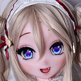 ElsaBabe AHR025 桃井光代 アニメラブドール 頬が赤らむ可愛い少女 140cm Fカップ フルシリコン ダッチワイフ