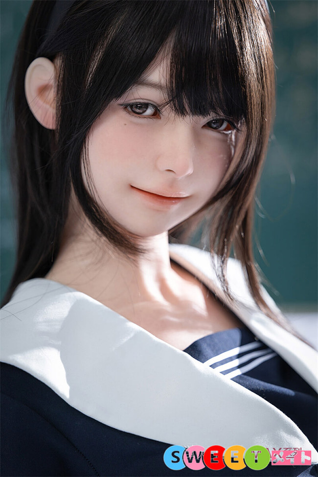 蛍火日記 Maxシリーズ 千島メイク④ 153cm Aカップ ラブドール 清楚系JK美少女 リアル皮膚付き 宣材写真は硬めシリコンヘッド（口開閉機能あり）