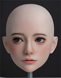 蛍火日記 Maxシリーズ 千島メイク④ 153cm Aカップ ラブドール 清楚系JK美少女 リアル皮膚付き 宣材写真は硬めシリコンヘッド（口開閉機能あり）