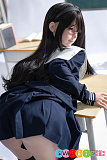 エロ人形 制服美少女 リアル皮膚付き蛍火日記 Maxシリーズ 千島メイク④ 153cm Aカップ 