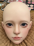 蛍火日記 Maxシリーズ 千島メイク④ 153cm Aカップ ラブドール 清楚系JK美少女 リアル皮膚付き 宣材写真は硬めシリコンヘッド（口開閉機能あり）