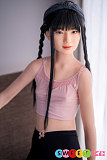 シリコンsexdoll ツインテールの萌え系美少女 Jcute 137cm AGD19萌咲 貧乳 黒髪