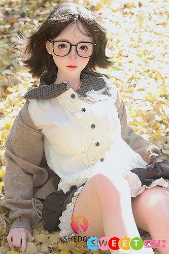 SHEDOLL 洛伊 癒し系美少女 リアルドール かわいい 152cm Aカップ フルシリコン アダルト人形 メガネ