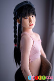 シリコン リアルラブドール 元気系ツインテ美少女 Jcute 137cm AGD19萌咲 貧乳 黒髪