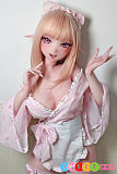 アニメ ラブドール エルフ シリコン 精霊系メイドコスプレ 笑顔 巨乳Fカップ ElsaBabe 140cm AHR022夏池空