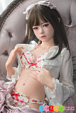 高級シリコン セックス人形 コスプレ かわいい美少女 貧乳AAカップ FUDOLL 145cm 小燕 JK