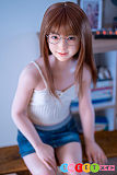 シリコン アダルト人形 アジア かわいい笑顔 メガネ 癒やしのオーラをまとうお姉さん Jcute 149cm AGD02紬