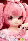 アニメ リアルラブドール 童顔の可愛い子 笑顔 ツインテール美少女 かわいい ピンク髪 丸顔 JSLDOLL 115cm貧乳 小圆