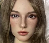 Real Girl A工場製 163cm Eカップ L14ヘッド リアル皮膚付きフルシリコン製 ROS口開閉機能付き 色気のあるお姉さん ラブドール