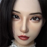 Real Girl A工場製 163cm Eカップ L14ヘッド リアル皮膚付きフルシリコン製 ROS口開閉機能付き 色気のあるお姉さん ラブドール