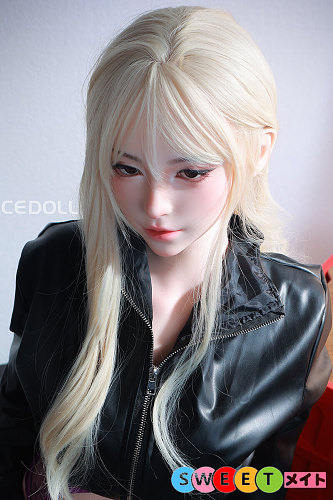 LACEDOLL 青棘メイク② 色っぽい銀髪美少女 セックス人形 160cm Cカップ 普乳 フルシリコン sexdoll 高級