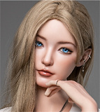 LACEDOLL 青棘メイク② 色っぽい銀髪美少女 セックス人形 160cm Cカップ 普乳 フルシリコン sexdoll 高級