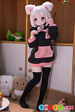 アニメ sexdoll コスチューム かわいい コスプレ シリコン 猫耳少女 魔族人形mozudoll 65cmミニ 小喵