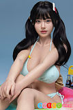 シリコン エロドール アジア美少女 無垢な雰囲気のツインテール美少女 かわいい 高級 MMXDOLL 150cm梦涵