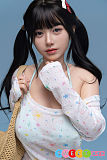 シリコン sexdoll アジア美少女 清純派ツインテール美少女 かわいい 高級 MMXDOLL 150cm梦涵