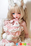 アニメ リアルラブドール コスチューム 巨乳Fカップ シリコン コスプレ狐耳美少女 ElsaBabe 140cm RAD054莓谷恋