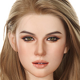 Real Lady S42 普乳 秘書 成人性愛 欧米風 ラブドール 超リアルメイク付き 170cm Cカップ シリコン製 ダッチワイフ