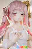アニメ ダッチワイフ 巨乳 シリコン ピンクヘア ツンデレ系美少女 コスチューム MW Girl 魔物姫 115cm 眠眠 