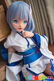 アニメ セックスドール オーラル メイド 笑顔 レムコスプレ かわいい和服 BCDOLL 135cm M01