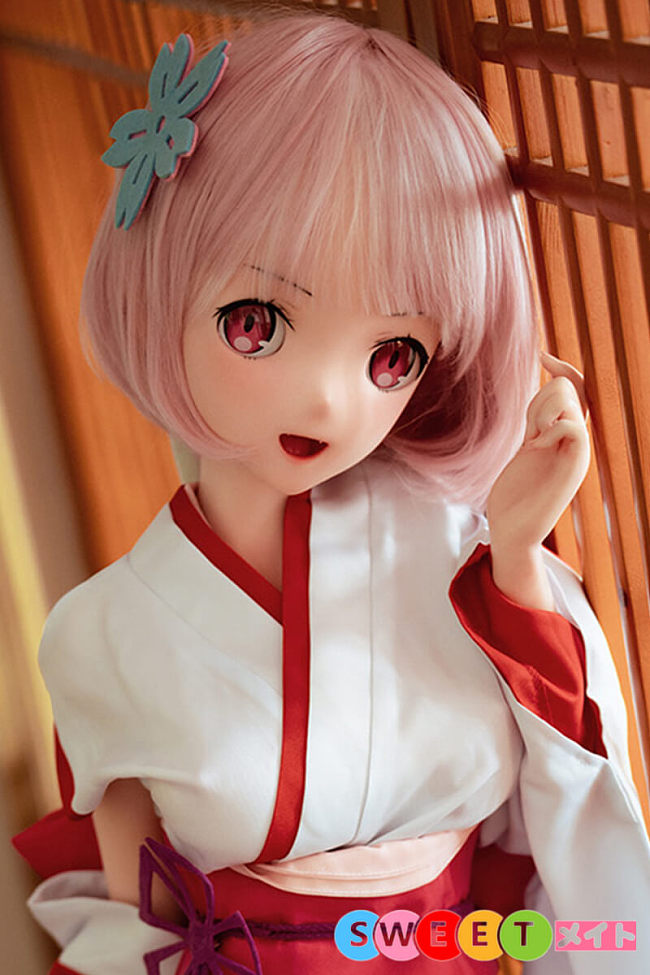 BCDOLL M02 ラム アニメ ラブドール 着物メイド 141cm Dカップ シリコン ダッチワイフ 和服姿の美少女