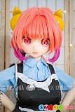 いたずらな可愛いアニメ子 126cm guavadoll DM02 ピンクウィッグ コスプレ最高 表情 リアルドール