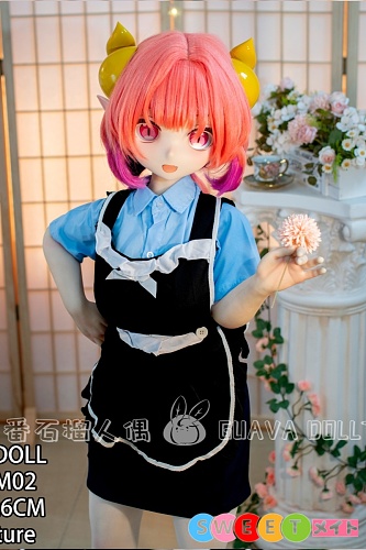 Guavadoll DM02 アニメ美少女 コスプレ風ラブドール 126cm Eカップ ビニールヘッド TPEボディ 新素材ALM選択可