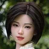 FANREAL Nora 158cm Bカップ ROS口開閉機能付き 等身大リアルドール 貧乳 フルシリコン製 シャツ姿の清楚系美少女