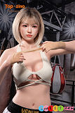 高級 ダッチワイフ シリコン製 競技美少女リアルドールTOPSINO TYPEグラビア 超擬真の肌テクスチャ  171cm Dカップ+T45ヘッド