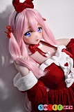 巨乳セックスドール リボン 148cm elsababeb 148cm 等身大アニメエロドール  AHR029 伊月珊瑚