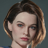 Game Lady No.32_1 メガネ美人 ダッチワイフ 170cm Bカップ ゲームキャラコスプレ 高級シリコン セックス ドール