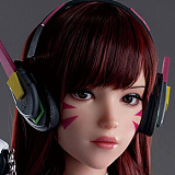 Game Lady No.32_1 メガネ美人 ダッチワイフ 170cm Bカップ ゲームキャラコスプレ 高級シリコン セックス ドール