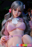 シリコン lovedoll 高級 150cm美少女 MDDOLL 銀髪ツインテール 美乳Eカップ かわいい美少女 M47Phoebe