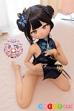 アニメ lovedoll 貧乳 二次元 龙华妃咲のコスプレ リアルドール 羊角社 141cm  AAカップ 
