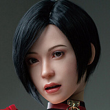 Game Lady No.32_1 メガネ美人 ダッチワイフ 170cm Bカップ ゲームキャラコスプレ 高級シリコン セックス ドール