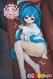 羊角社 アニメラブドール 貧乳 132cm AAカップ B06 初音ミクのコスプレ 手描きメイク キャラクター  ソフトビニール製ヘッド+S-TPE製ボディ