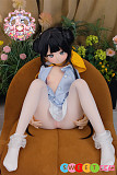 二次元 ラブドール 貧乳 黒髪 かわいい美少女 リアルドール 羊角社 141cm  AAカップ 妃咲Kisaki