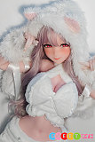 アニメ sexdoll かわいい美少女 巨乳 シリコン 恥じらい笑顔 猫耳 ElsaBabe 144cm RAD045 望月利世