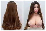Top-Sino Doll TYPEグラビア 171cm Dカップ T47 Nyxaraヘッド 黒人の美女 ラブドール フルシリコン製 宣材写真はRRS+版