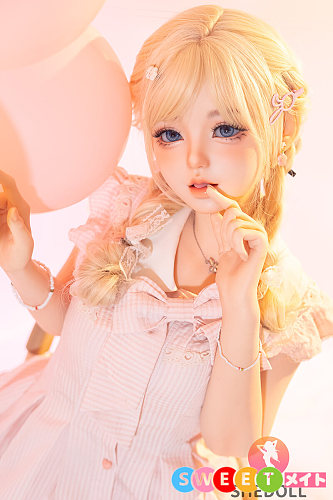 SHEDOLL 东笙 愛嬌たっぷりの舌出し ダッチワイフ 金髪ツインテール 152cm Aカップ フルシリコン リアルドール 高級